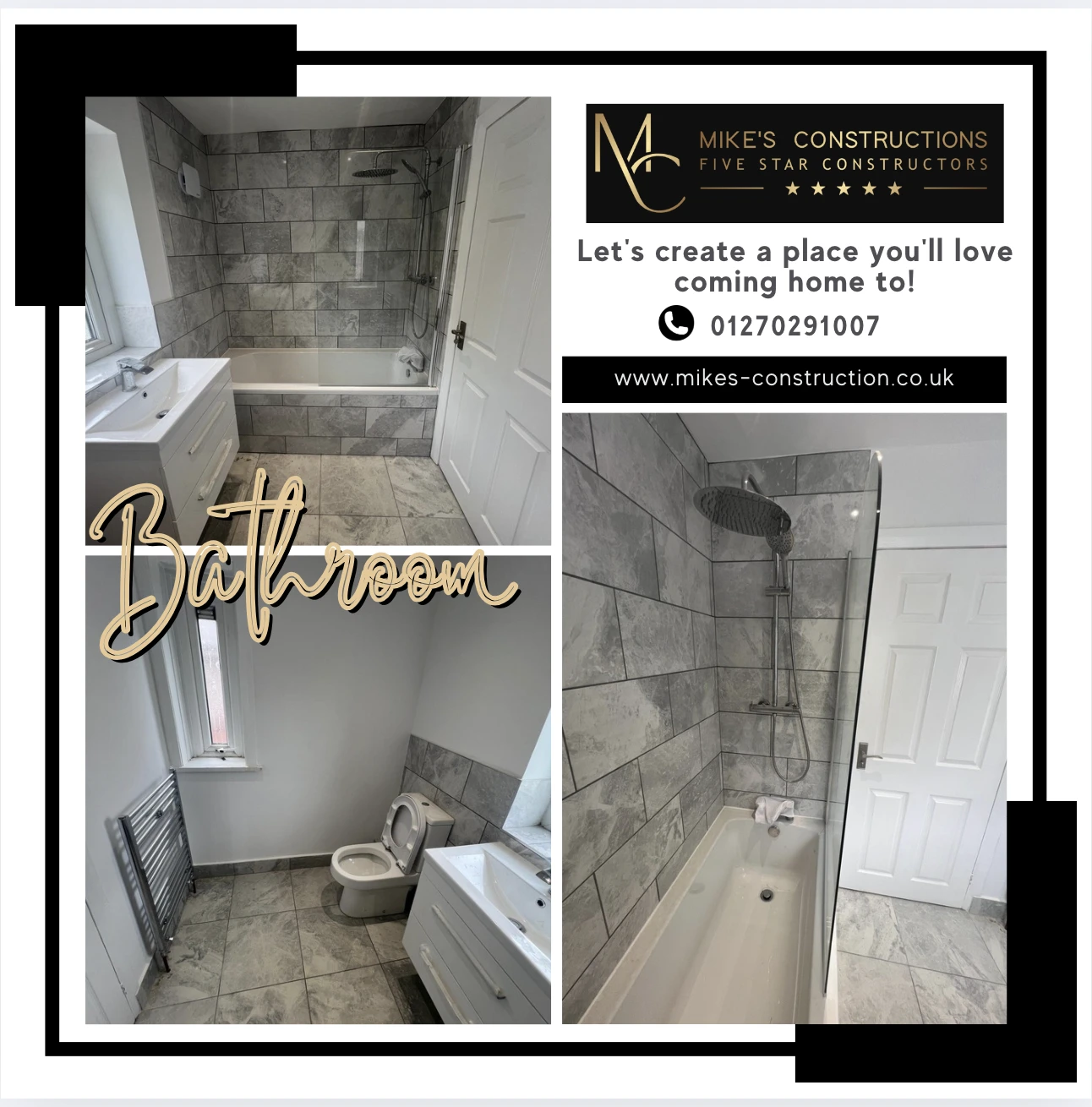 Bathroom renovation